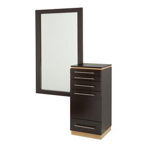 accent deco mirror beauty salon wall mirrors barber mirror station for sale