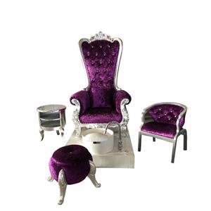 Levao High back queen throne chair rental luxury pedicure chair set