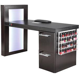  Levao salon nail table manicure table with LED light 
