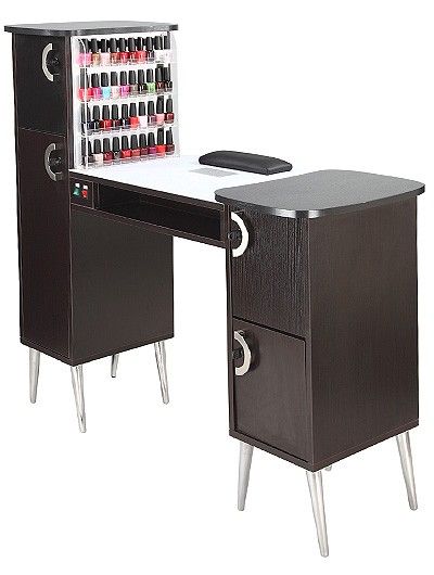 Levao beauty salon table manicure nail table with dust collector 