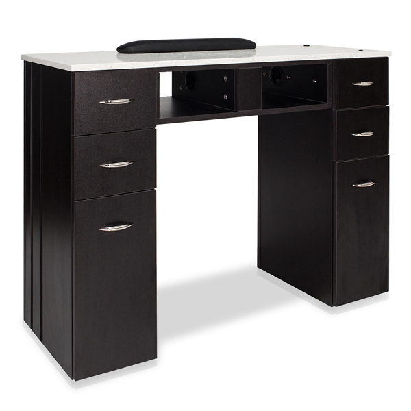 Levao modern nail table with exhaust fan 
