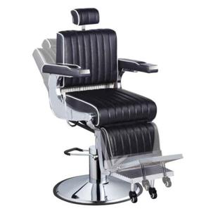 Men Heavy Duty Hydraulic Pump Recline Barber Chair With Customer Logo 