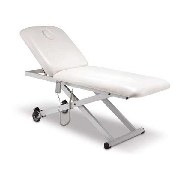 white portable beauty bed used massage