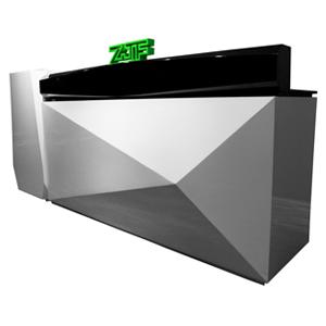 Shop counter table design modern salon reception desk