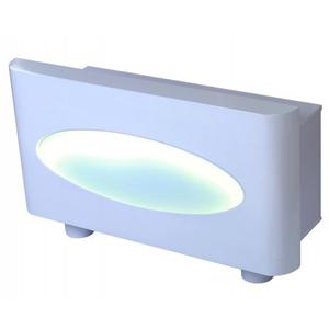 Luxury salon reception desk white