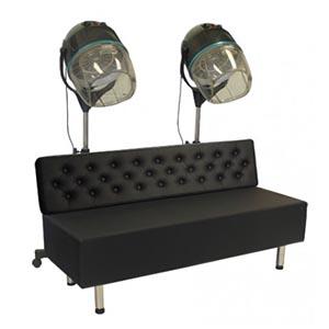 Cheap beauty salon furniture waiting sofa salon counter 