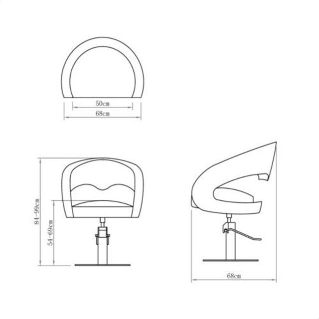 cheap styling chair for hairdressers used in barber chair 