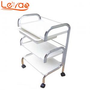 High Quality Hair Tool for Salon Equipment and Beauty Trolley Black Professional Hair Salon trolley 