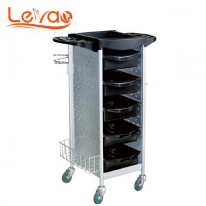 Equipment cheap trolley lockable hair salon carts trolley prices 